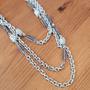 Trifari Silvertone Necklace
